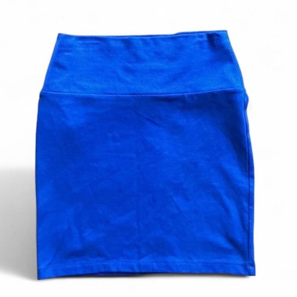 Office Siren Forever 21 Vibrant Blue Pencil Skirt